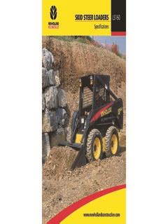 new holland ls160 skid steer hydrostatic dampeners|new holland ls160 specifications.